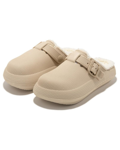 Les Sabots doublés de fourrure.